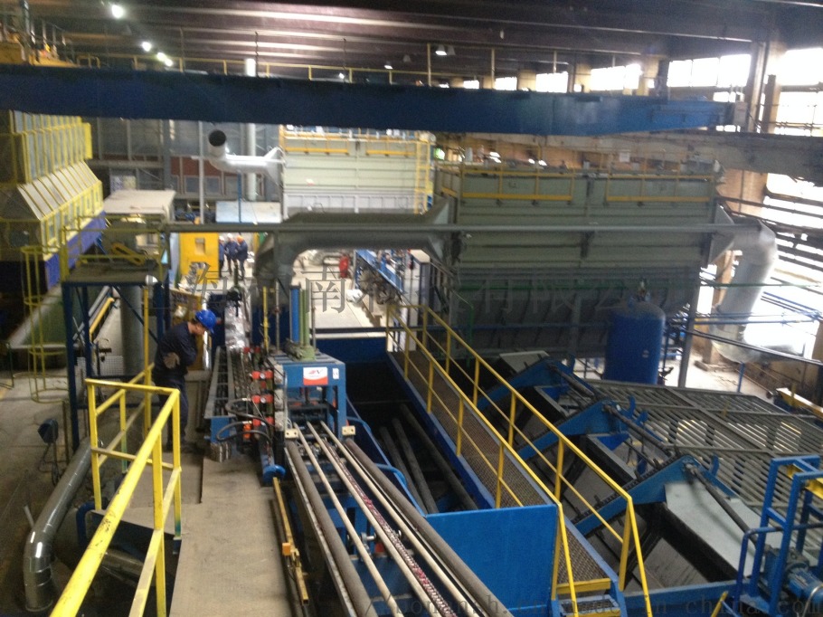 為鋼廠(chǎng)更換除塵布袋